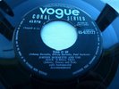 JOHNNY BURNETTE  - TEAR IT UP - YOU'RE UNDECIDED - UK 45 RPM  EX