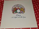 QUEEN - FREDDIE MERCURY A Night at The Opera White Coloured VINYL LP NEW STUDIO