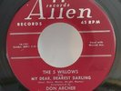 5 Willows MY DEAR DEAREST DARLING (GREAT DOO WOP 45) #1000 PLAYS VG