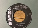 45 RPM Bo Diddley CHESS EP 5125 Willie & Lillie / Bo Meets The Monster + 2 VG