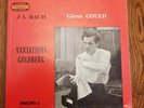 Glenn Gould -The Goldberg Variations .Rare 1960 France .PHILIPS L 01.329 L .EX