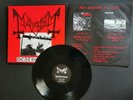 Mayhem Deathcrush EP Vinyl Deathlike Silence Productions Black Metal Record