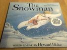 HOWARD BLAKE THE SNOWMAN OST 1st PROMO UK LP 1983 w POSTER Raymond Briggs A1/ B1