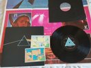 Dark Side Of The Moon Solid Blue Triangle First Edition Lp Record