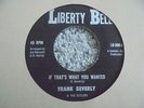 Frank Beverly & The Butlers - If That's What You Wanted 1973 USA 45 LIBERTY BELL