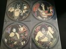 KISS - ALL 4 SOLO LPs - PICTURE VINYL JAPAN VERSION DIFFERENT ARTWORK 4 LP SET