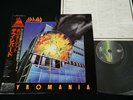 DEF LEPPARD - PYROMANIA - JAPAN VINYL LP Red OBI 25PP-59
