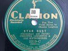78 RPM  JAZZ  Clarion 5319-C: Ben Selvin w/ Smith Ballew - Stardust (1931)