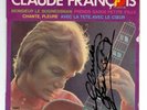 EP 45 TOURS CLAUDE FRANCOIS MONSIEUR LE BUSINESSMAN AVEC DEDICACE DE CLOCLO