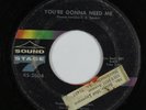 Northern Soul 45 TED FORD You're Gonna Need Me SOUND STAGE 7 HEAR