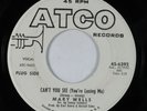 Northern Soul 45 MARY WELLS Can't You See (You're Losing Me) ATCO promo HEAR
