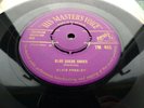 GOLD HMV 45 rpm ELVIS PRESLEY  BLUE SUEDE SHOES  in EX+ Condition
