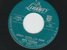 ROCKABILLY - EDDIE COCHRAN - MEAN WHEN IM MAD  /  ONE KISS - HEAR -1957 LIBERTY