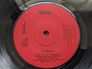 BEATLES PAUL MCCARTNEY WINGS UK SOLID CENTER C MOON / HI HI HI MINT-