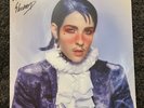 autographed flamboyant (deluxe blue/white swirl vinyl) signed by dorian electra