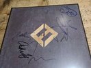 Foo Fighters Concrete & Gold Vinyl Lp Signed By 6 Rare Genuine Real