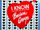 BARBARA GEORGE I KNOW (YOU DON'T LOVE ME) ULTRA-RARE ORIG '60 A.F.O. MONO LP NM
