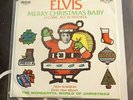 RARE ELVIS PRESLEY 45 MERRY CHRISTMAS BABY WITH PICTURE SLEEVE...RCA 74-0572