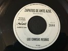 LOS CAMISAS NEGRAS Blue Suede Shoes GARAGE ROCKABILLY 1960 MEXICO PROMO 45 Elvis