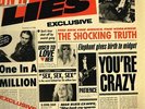 GUNS N ROSES Lies LP VINYL Germany Geffen 1988 8 Track With Inner In Info