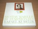 Mahler, Rafael Kubelik 14 LP BOX - 10 Symphonies / GERMAN DGG PRESS in MINT