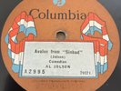 78 Jazz AL JOLSON-Henry Burr Columbia A2995 