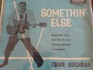 EDDIE COCHRAN Somethin' Else EP Vinyl Record Single 7 Inch London 1960 Rock Roll
