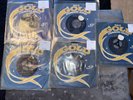 Elvis presley rare 5x gold series single records USA 1976/77