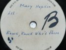 MARY HOPKIN: Knock, Knock Who's There   ACETATE   Apple   Beatles   Eurovision