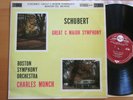 SB-2035 ED1 Schubert Great C Major Symphony Charles Munch EXCELLENT RCA 1st S/S