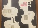 LOLA BOBESCU BOBESCO VIOLIN RECITAL STRAVINSKY BACH  NM LP ELECTRECORD ECE 0261