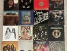 Lot/16 Classic Rock Vinyl Albums 70’s   REO BTO Kiss Aerosmith Queen - Tested