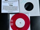UK Subs - Limo Life (For Pledgers Only) Rare Test Press 7Inch Single, Red Vinyl.