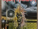 IRON MAIDEN S/T DEBUT VINYL LP EMC 3330 UK 1ST PRESS 1980 NM/EX+ Complete