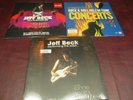 JEFF BECK LIVE AT RONNIE SCOTT'S + HOLLYWOOD BOWL 3 LP SETS + HALL OF FAME 180G