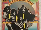 KISS   HOTTER THAN HELL  CASABLANCA NBLP 7006 VINYL VG