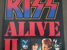 KISS Alive II U.S. 2014 180 Gram 2 x LP Black, Booklet, Tattoos, Dowload Card NM