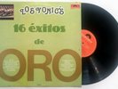 LOS YONICS 16 Exitos De Oro LP Vinyl Compilation 1983 MEXICO Polydor PALABRAS TR