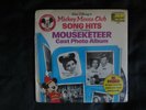 WALT DISNEY Mickey Mouse Club Song Hits +Photo Album USA New Sealed Old Stock LP