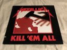 METALLICA Kill 'Em All VG+ Vinyl MEGAFORCE Original Press In Elektra Sleeve
