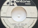 45 SKA / BLUES BUSTERS / I WON'T LET YOU GO / KENTONE / LISTEN
