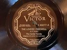 Victor 40277 Carter Family LOVERS FAREWELL Country 78rpm 1929 E+