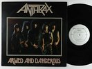 Anthrax - Armed And Dangerous EP - Megaforce VG+