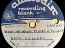 Audiodisc, EDNA SELLERS, WGN Chicago Organist, 8