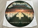 METALLICA - MASTER OF PUPPETS ORG 1.PRESS PICTURE DISC (NO BARCODE) 1986  SLAYER