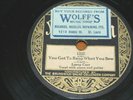 LEROY CARR with SCRAPPER BLACKWELL 78-rpm Voc-1232 You Got To Reap What You Sow.
