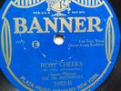 78 rpm Banner 1962, Six Hottentots, Rosy Cheeks, jazz, shiny like new E+