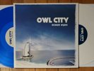 Ocean Eyes by Owl City (Record, 2009) 2 LP blue and white vinyl record