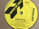Yellow label - Marvin Gaye - Lucky Lucky Me / Jackie Ross
