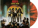 Kiss Love Gun Exclusive Limited Edition Tangerine Aqua Splatter Vinyl LP Sealed